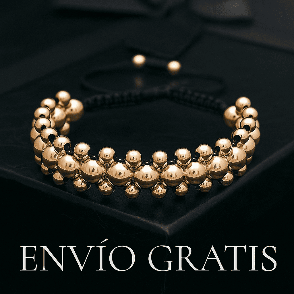 PULSERA BALIN DORADO 3 CARRILES