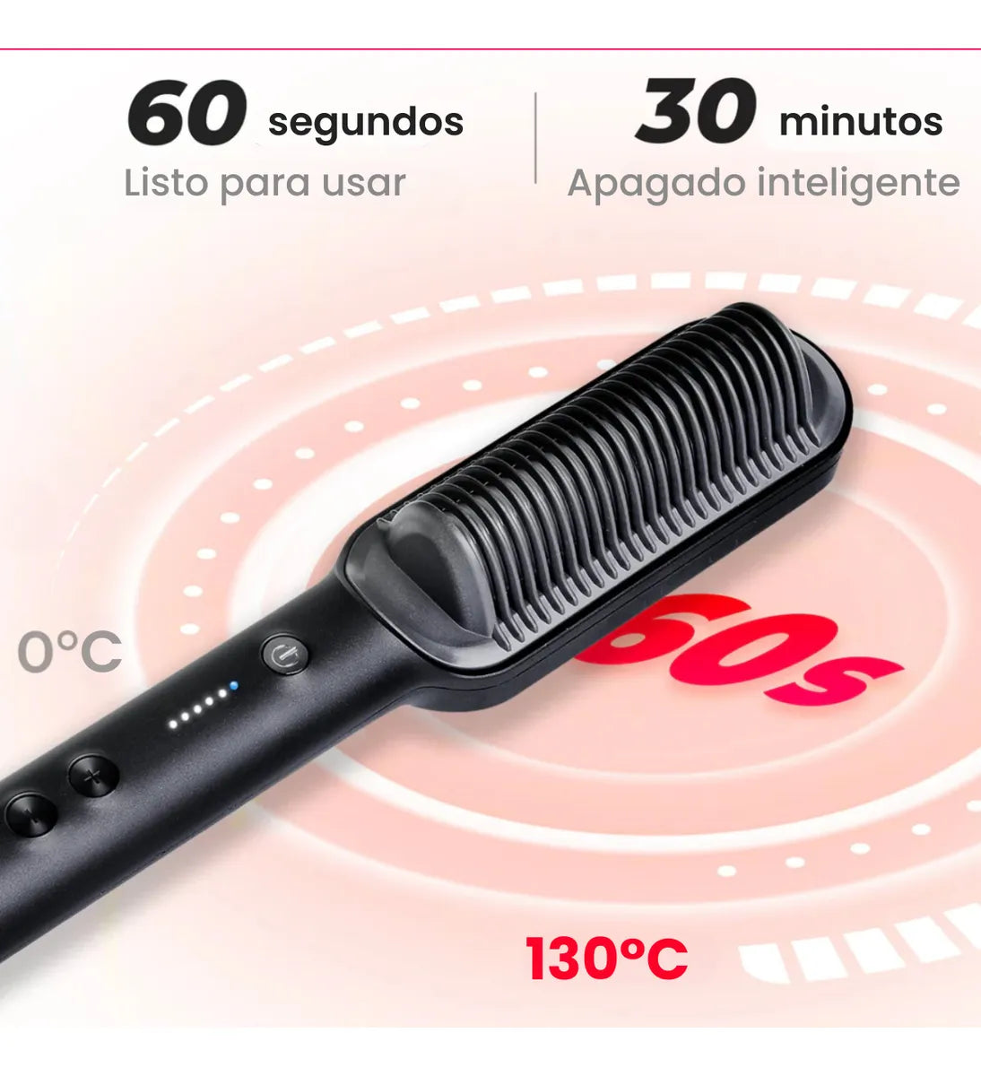 TYMO Ring™ Plancha cepillo 2 en 1