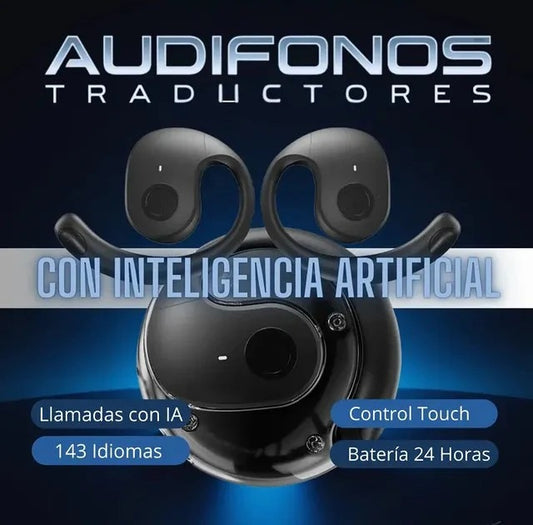 Audifonos traductores EarLingo™ 144 idiomas