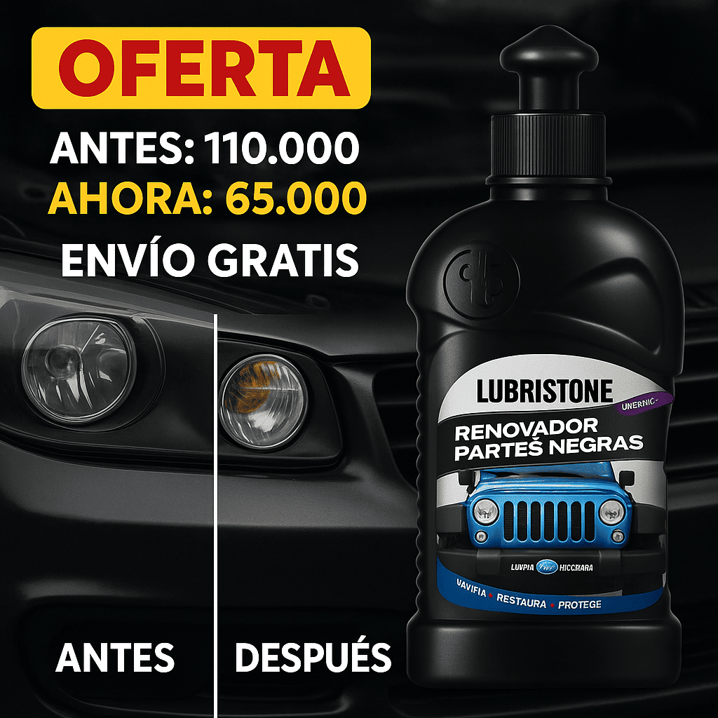 LUBRISTONE™ RENOVADOR PARTES NEGRAS