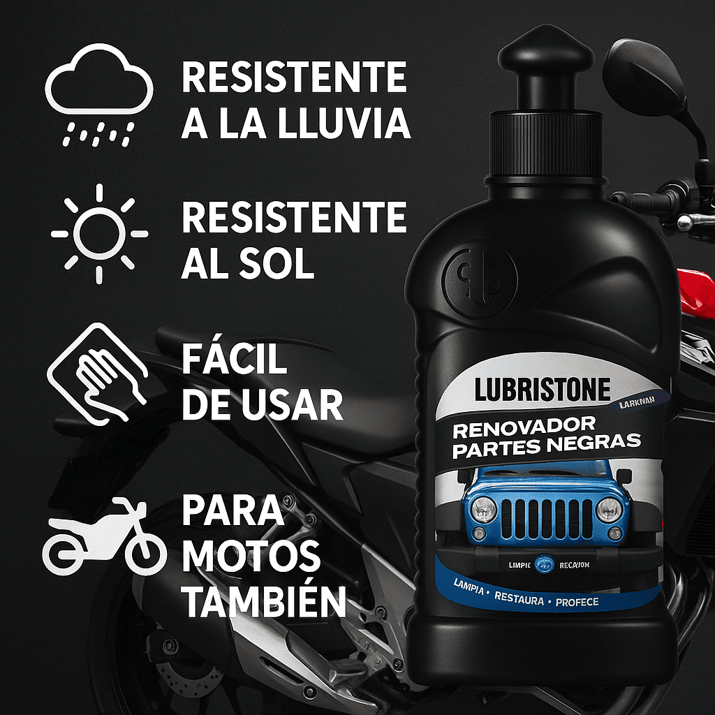 LUBRISTONE™ RENOVADOR PARTES NEGRAS