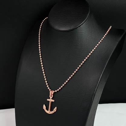 Cadena Militar Oro rosa 18k Laminado